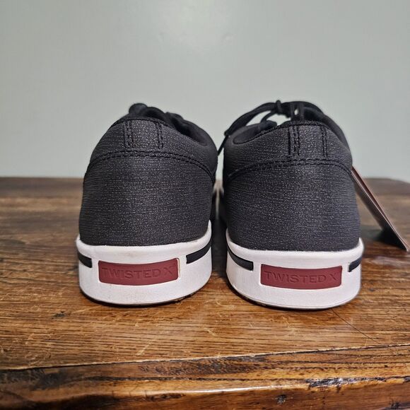 Twisted X Nano Composite Safety Toe Work Kicks Sneakers Black Mens Size 11 - Picture 6 of 14